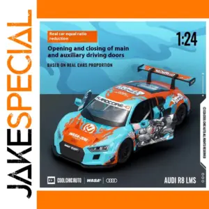 1:24 Audi R8 LMS WASA Metal Diecast Model Car