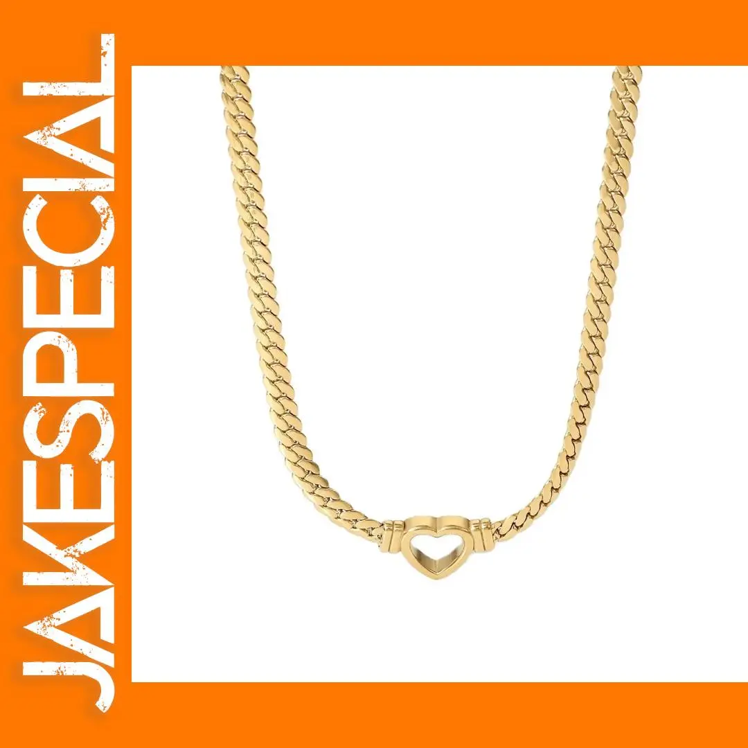 Stainless Steel Love Heart Pendant Necklace 1 Stainless Steel Love Heart Pendant Necklace