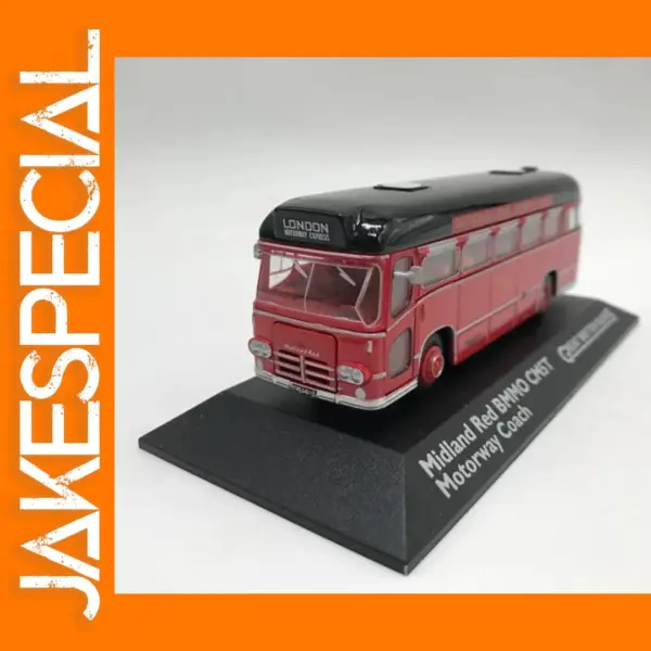 1:76 Scale British Double-Decker Bus Model