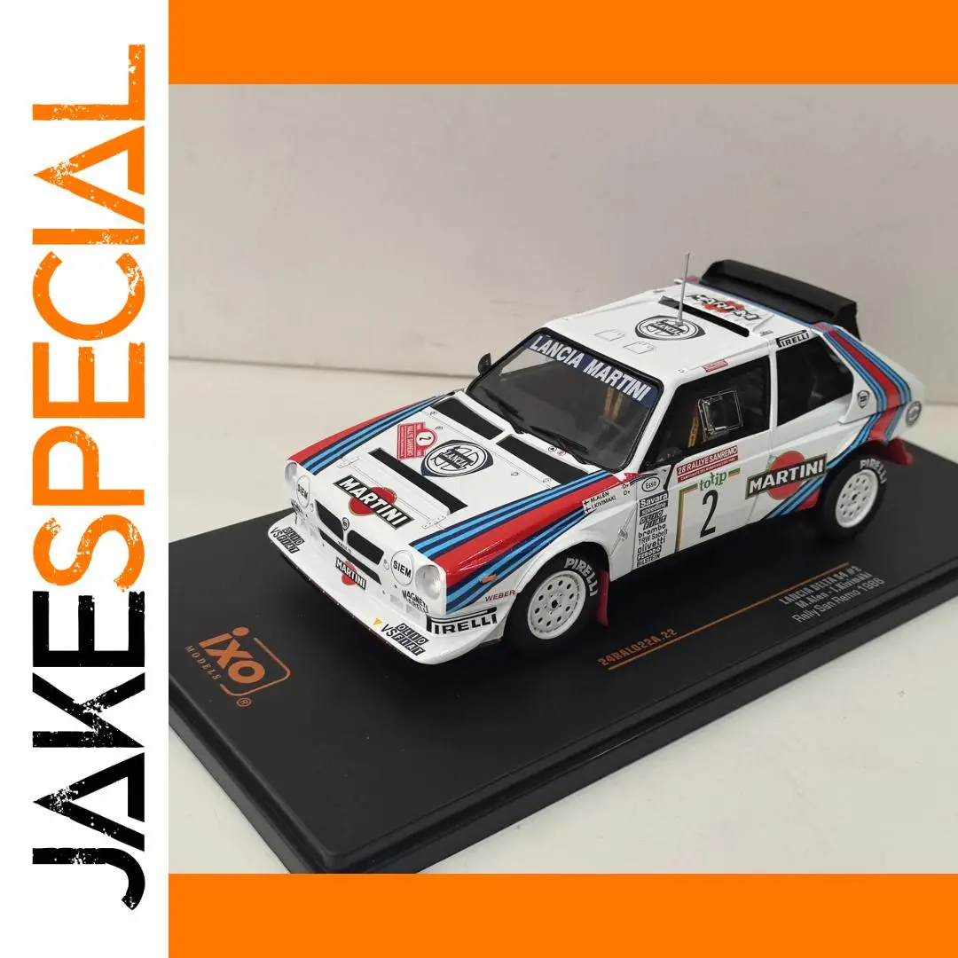 IXO 1:24 Scale LANCIA DELTA S4 #2 1986 Diecast Model Car 1 IXO 1:24 Scale LANCIA DELTA S4 #2 1986 Diecast Model Car
