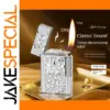 Mini Metal Gas Lighter with Grinding Wheel Flame for Men
