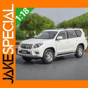 Diecast 1:18 PRADO SUV Alloy Model Car