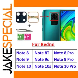 50Pcs Xiaomi Redmi Camera Glass Lens Kit