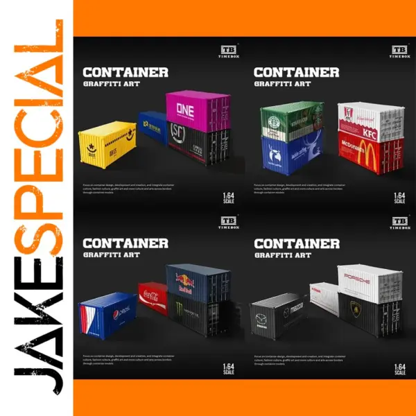 1:64 Alloy Diecast Model Car Container