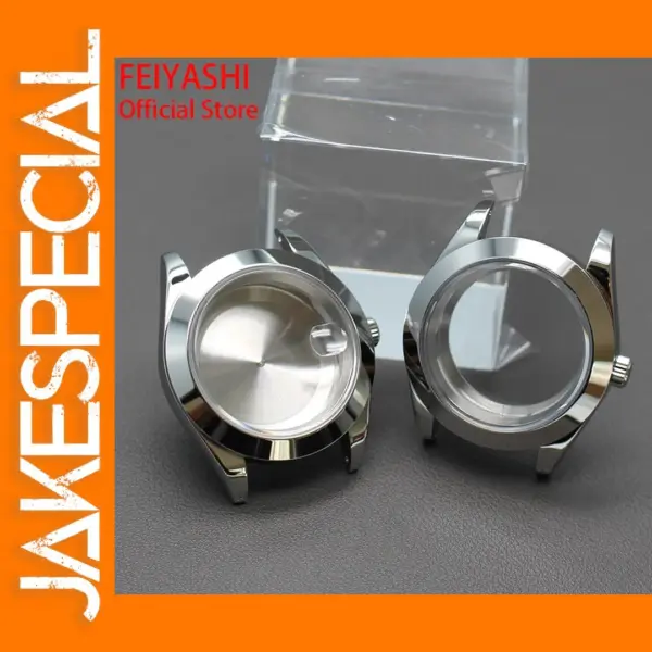 Men's Watch Cases 36mm 40mm Sapphire Waterproof