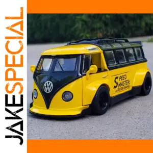 1/32 T1 Bus Alloy Diecast Model Car
