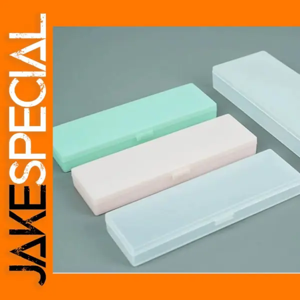 Transparent Plastic Pencil Case for Students