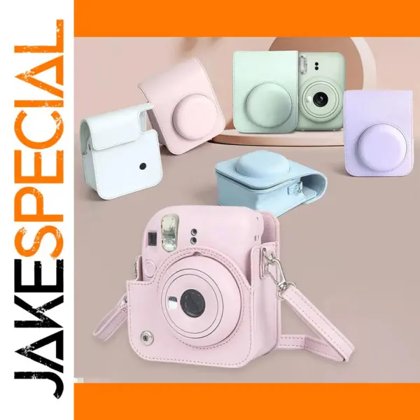 Instax Mini 12 Leather Camera Travel Case