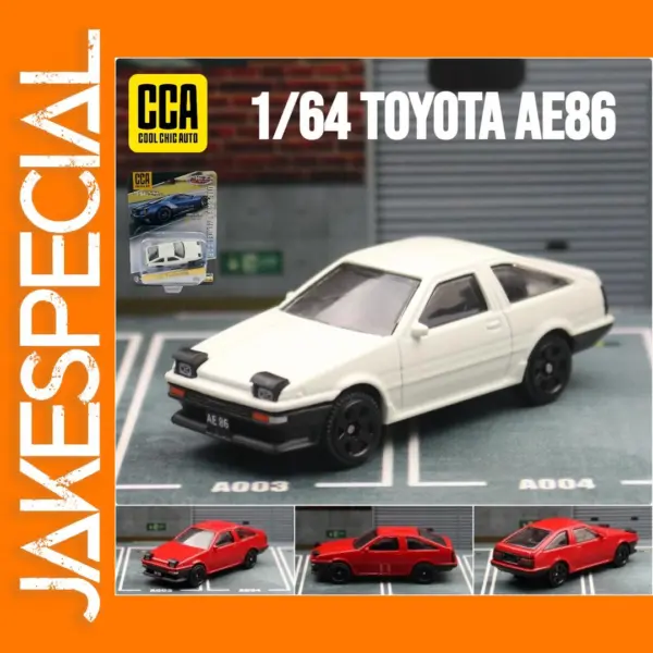 Toyota AE86 Diecast 1:64 Model Car