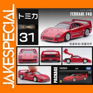 Ferrari F40 Diecast Model by Tomica