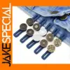 10pcs Retractable Jeans Waist Button Extenders