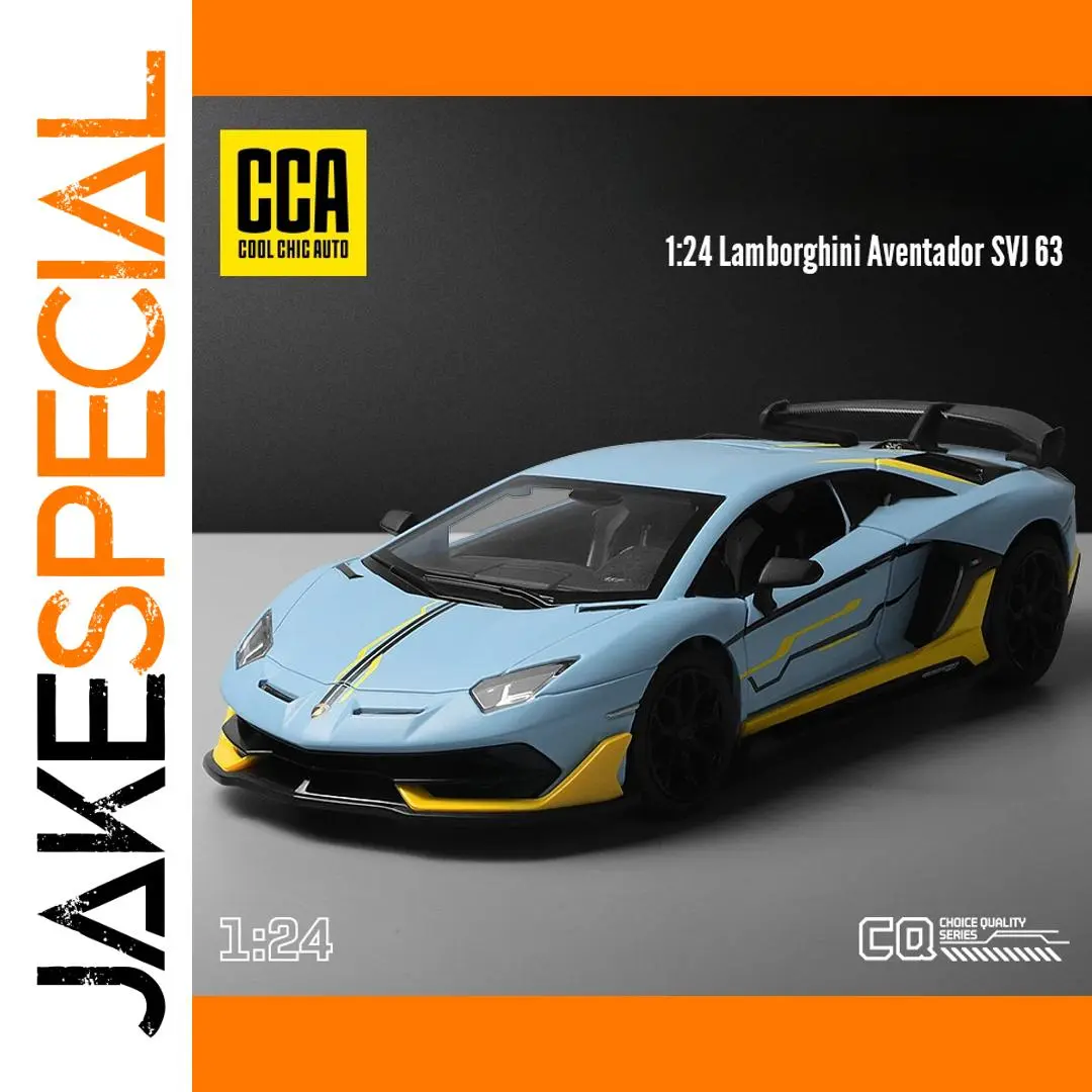 Diecast 1:24 Lamborghini SVJ63 Model Car 1 Diecast 1:24 Lamborghini SVJ63 Model Car
