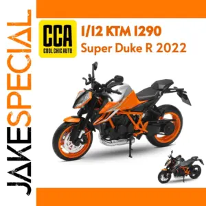 1/12 KTM 1290 Super Duke R Diecast Model