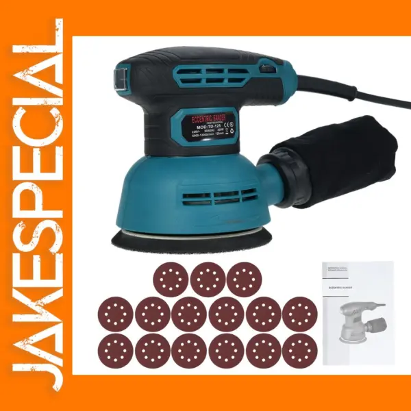 5-Inch Electric Random Orbital Sander 12000RPM