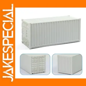 O Scale Blank 20ft Shipping Container Model