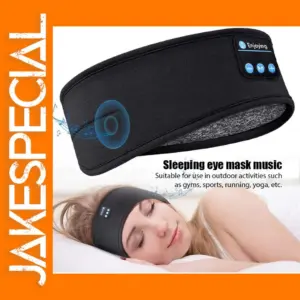 Bluetooth Headband Sleeping Headphones with Eye Mask