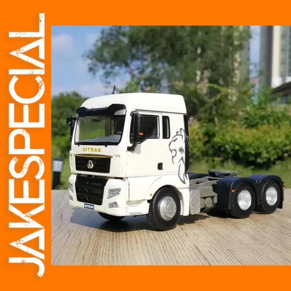 1:36 Scale SITRAK C7H MAN Tractor Trailer Model