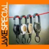 Retractable Anti-Lost Keychain with Metal Buckle