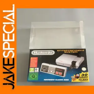 Transparent Box Only for NES Mini and Gaming Packaging