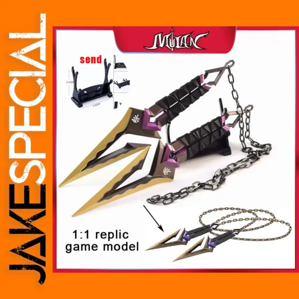 Valorant Kuronami No Yaiba Metal Knife Replica