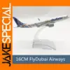 16cm FlyDubai B737 Diecast Airplane Model