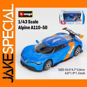 Bburago 1:43 Scale Alpine A110-50 Model