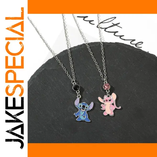 Lilo & Stitch Cartoon Pendant Necklace