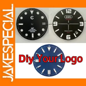 Customizable Watch Dials with Logo Options