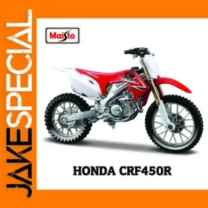 Maisto 1:18 Honda CRF450R Motorcycle Model