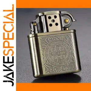 Vintage Zorro Kerosene Lighter with Grinding Wheel