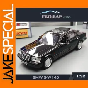 Diecast BMW S-W140 Classic Model Car 1/32