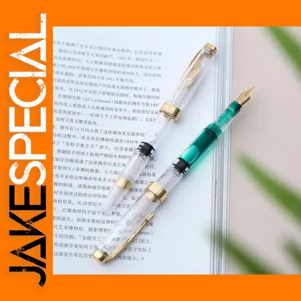 High Quality Transparent Piston Fountain Pen