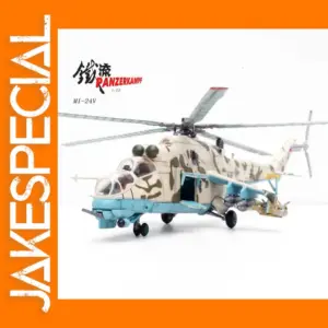 1:72 Scale Mi-24 Helicopter Diecast Model