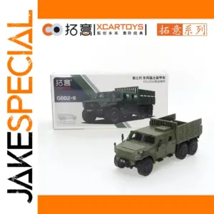 1/64 Scale Military Green 6X6 Transport Vehicle