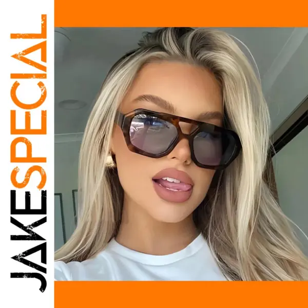 Trendy Retro Square Sunglasses for Adults