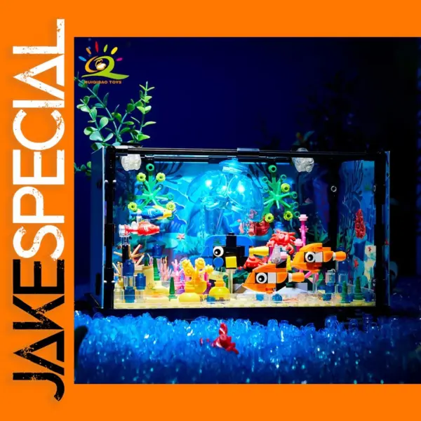 Fishbowl Aquarium Building Blocks Set