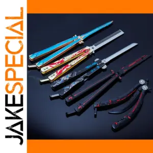 Genshin Impact Butterfly Knife Toy Model