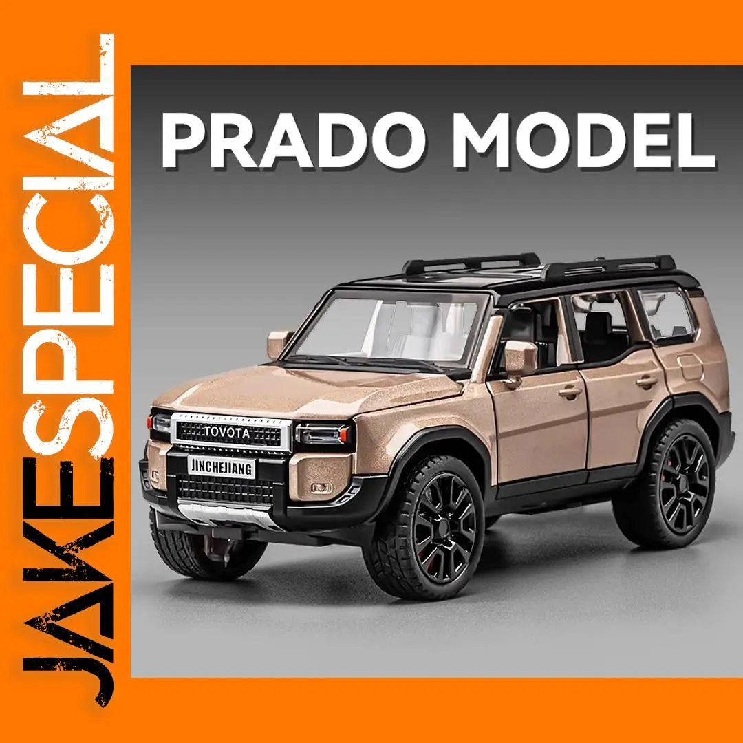 1:32 Toyota Prado Land Cruiser Diecast Model 1 1:32 Toyota Prado Land Cruiser Diecast Model