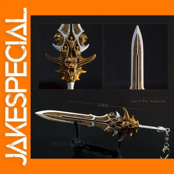 Kratos Blade of Olympus Alloy Keychain Model
