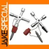 4in1 Multifunctional Silver Key Wrench Set