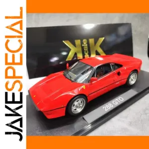 1984 Ferrari 288 GTO Diecast Model Red 1:18 Scale