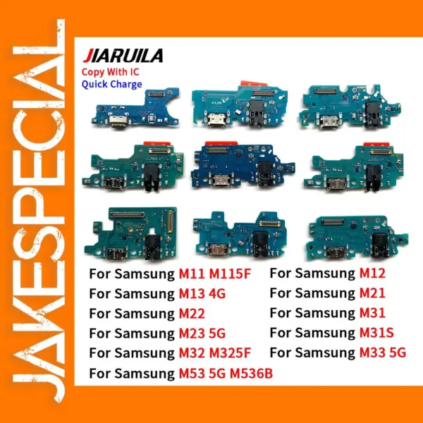 Samsung M11-M32 USB Fast Charging Port Dock Flex