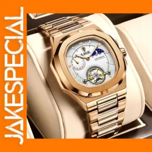 LIGE Classic Retro Men's Mechanical Watch