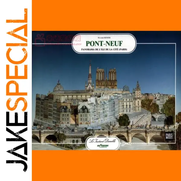 DIY Paper Model of Paris Pont Neuf