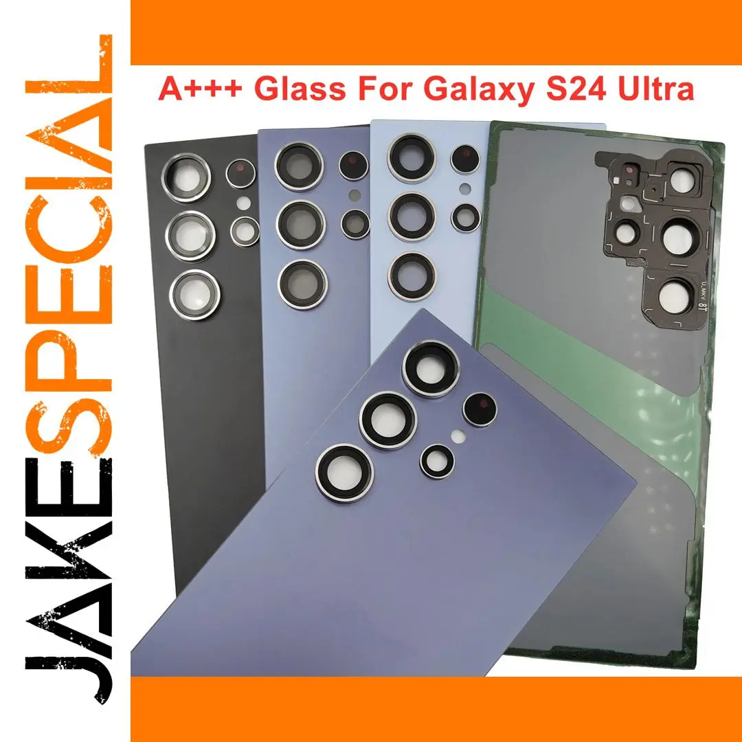 Samsung Galaxy S24 Ultra Glass Back Cover with Logo 1 Samsung Galaxy S24 Ultra Glass Back Cover with Logo