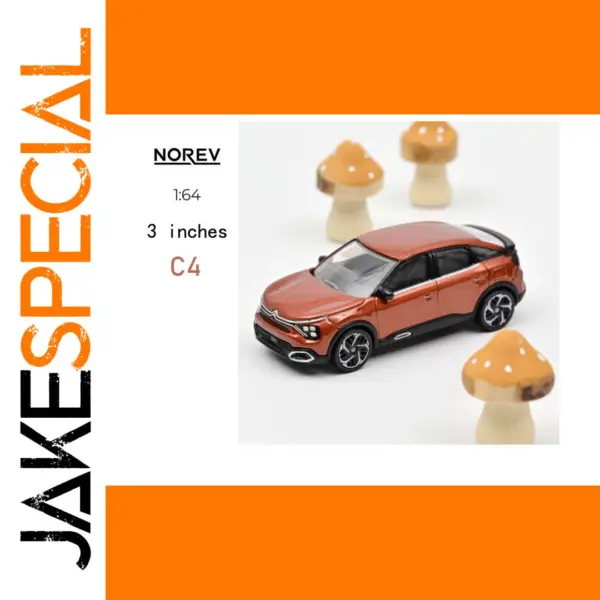 1/64 Scale Citroën C4 2020 Diecast Car