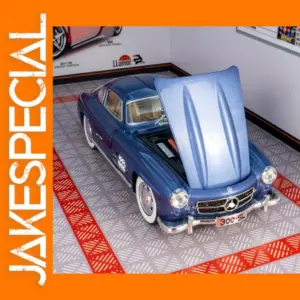 1:24 Alloy Benz 300SL Diecast Car Model