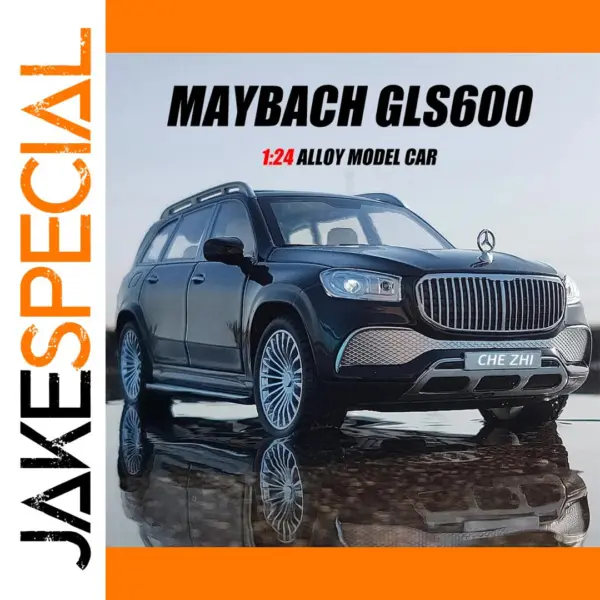 1:24 Mercedes Benz Maybach GLS600 Diecast Model Car