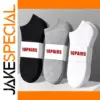 20Pcs Men's Thin Breathable Ankle Socks