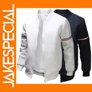 Men's Windproof Baseball Jacket 4XL